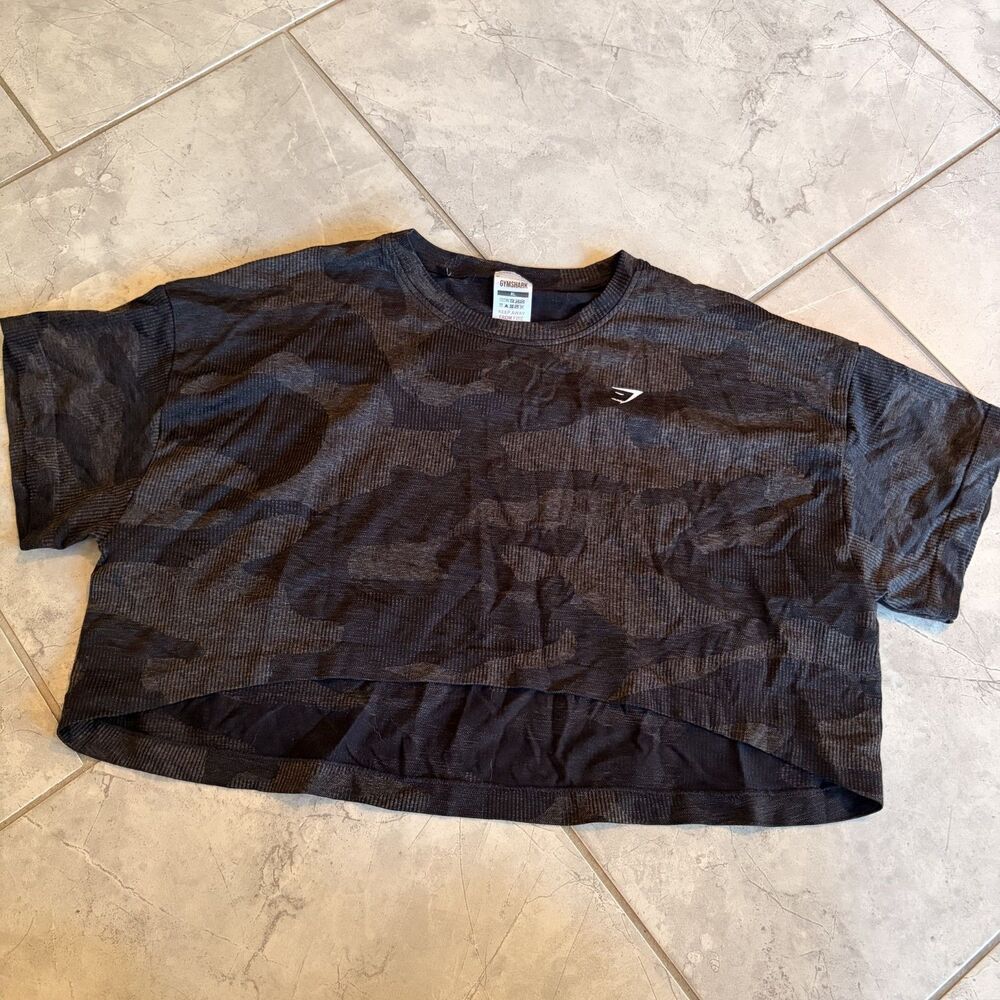 Gymshark Womens Cropped Tee